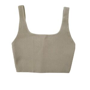 Aritzia Babaton ribbed crop top size extra small